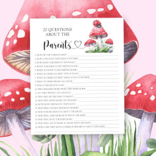 Papier Coccinelle aquarelle - jeux sur les parents