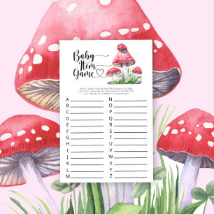 Papier Coccinelle - Jeu pour bébé. Jeu pour Baby Shower