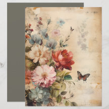 Collage Fleurs Vintage 2b