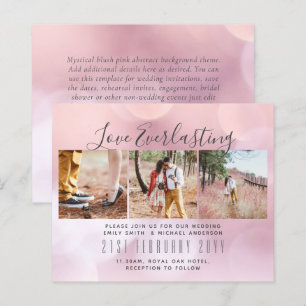 Papier Collage photo d'amour éternel Événement de mariage