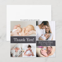 Collage photo moderne à petit budget pour une baby