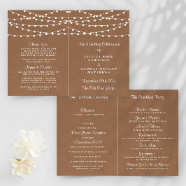 Papier Collection de Mariages Rustic Kraft