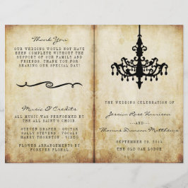 Papier Collection Mariage de lustres Vintages