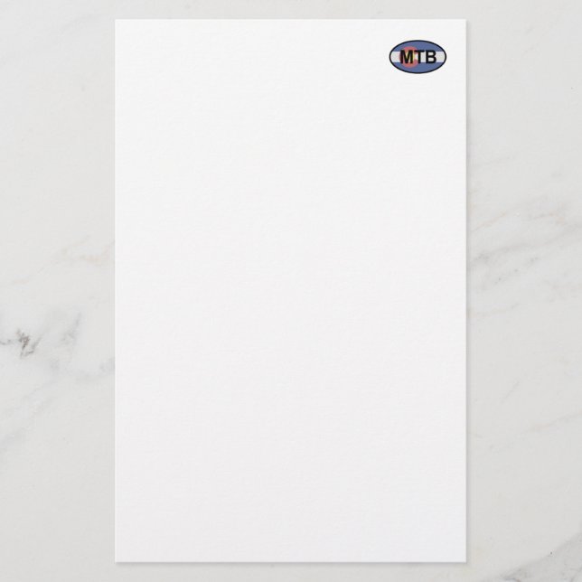 Papier Colorado Drapeau VTT (Devant)