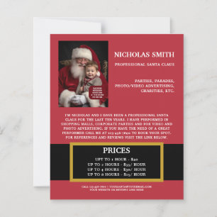 Papier commercial de Noël avec Père Noël promotion