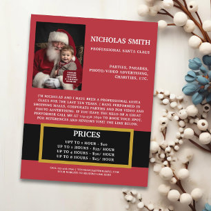 Papier commercial de Noël avec Père Noël promotion