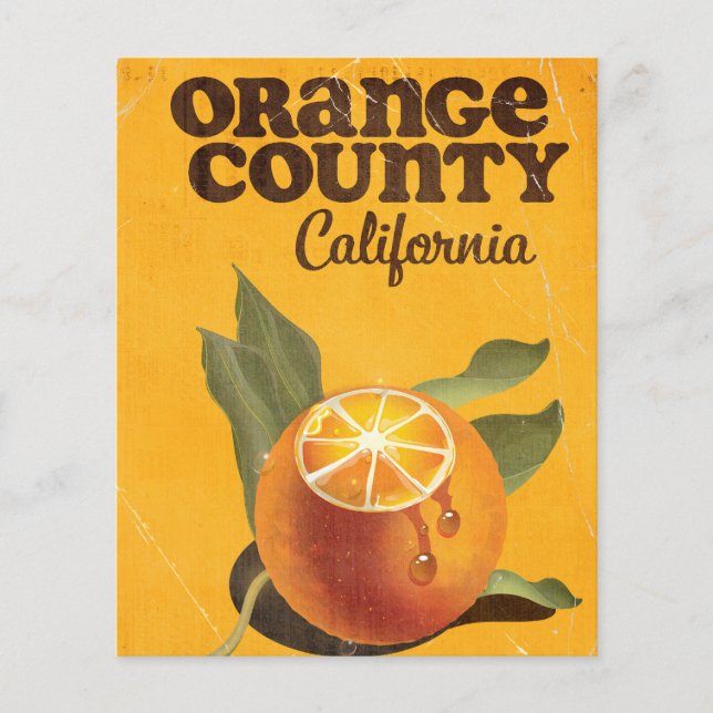 Papier Comté d'Orange Californie  (Devant)