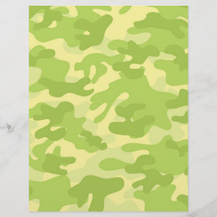 Papier Conception Camo Vert