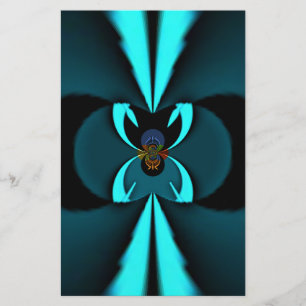 Papier Conception de voyants cyan et noir de bord coupant