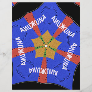 Papier Conception Tribale Africaine : Hakuna Matata