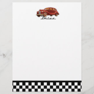 Papier Conducteur de voiture classique