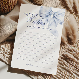 Papier Conseil de Fête des mariées pour la mariée