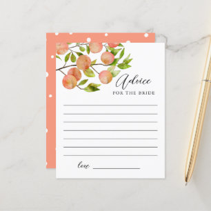 Papier Conseil de jardin de pêche pour la mariée