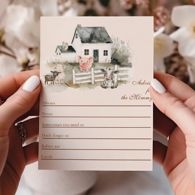 Papier Conseil pour le baby shower maman (Créateur téléchargé)