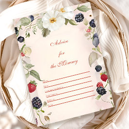 Papier Conseil pour le baby shower maman