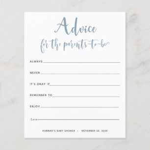 Papier Conseils de Baby Bash pour les futurs parents