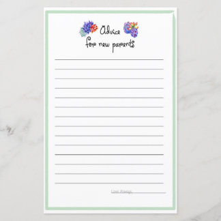 Papier Conseils efficaces pour le Baby shower des parents