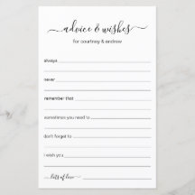 Conseils et souhaits mariages