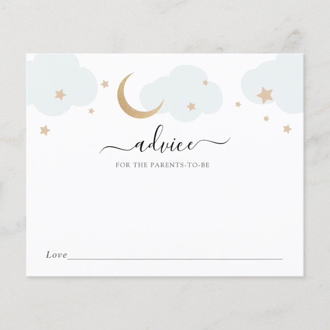 Papier Conseils pour bébé sur la lune pour les parents à  (Devant)