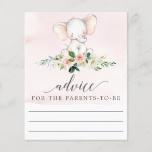 Papier Conseils pour le jeu de Baby shower Parents-to-be