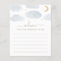 Conseils pour parents Moon and Stars Baby Shower G
