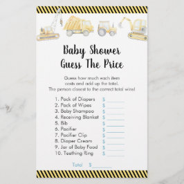 Papier Construction Camion Devinez Le Jeu De Douche Prix