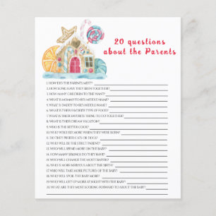 Papier Cookie house - 20 questions sur le jeu parent
