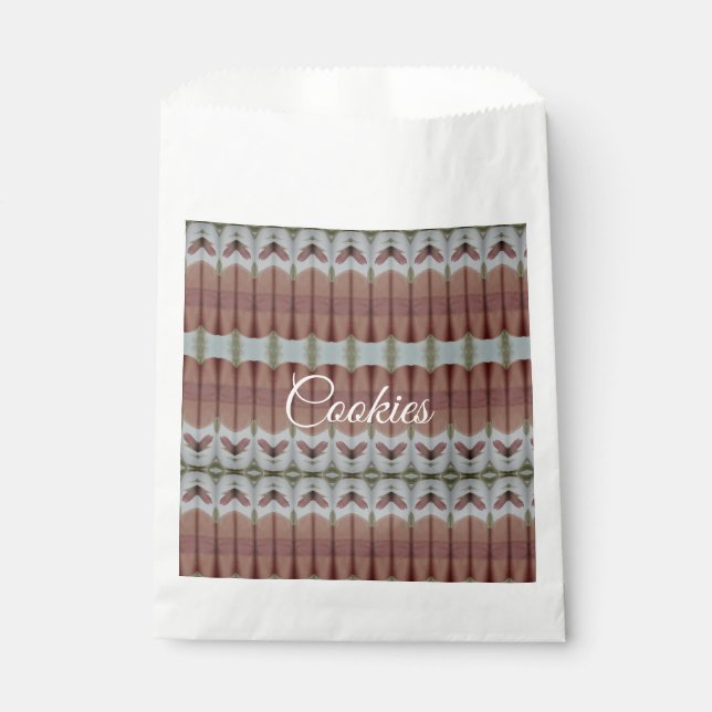 Papier-Cookies Geschenktütchen (Vorderseite)