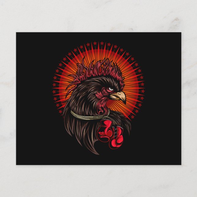 Papier Coq de boîte (Devant)