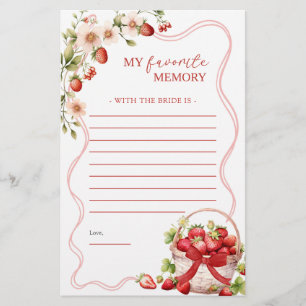 Papier Coquette Berry in Love My Favori Memory Game
