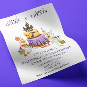 Papier Costume pour enfants d'Halloween Concours Traiteme