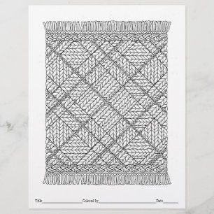 Papier COULER VOTRE PROPRE Jacquard Knitted Coloration Pa