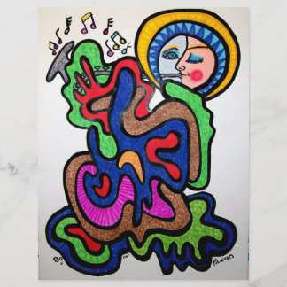 Papier Couleur de musique par Piliero