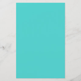 Papier Couleur solide turquoise moyenne