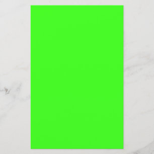 Papier Couleur solide verte néon