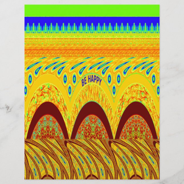 Papier Couleur traditionnelle verte d'or (Devant)