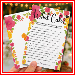 Papier Coup de foudre au premier Spritz   Jeu de gâteau c