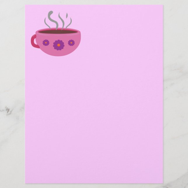 Papier Coupe chaude de café (Devant)
