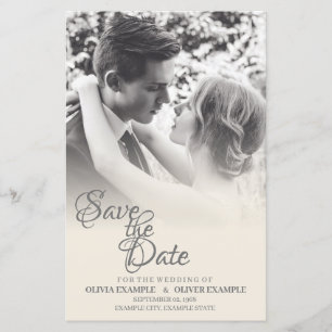 Papier Couple Mariage baiser en monochrome