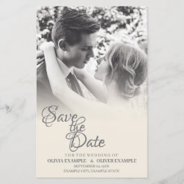 Papier Couple mariage en monochrome