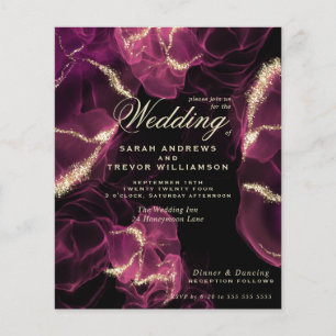 Papier Crimson Mariage Budget Berry Encre