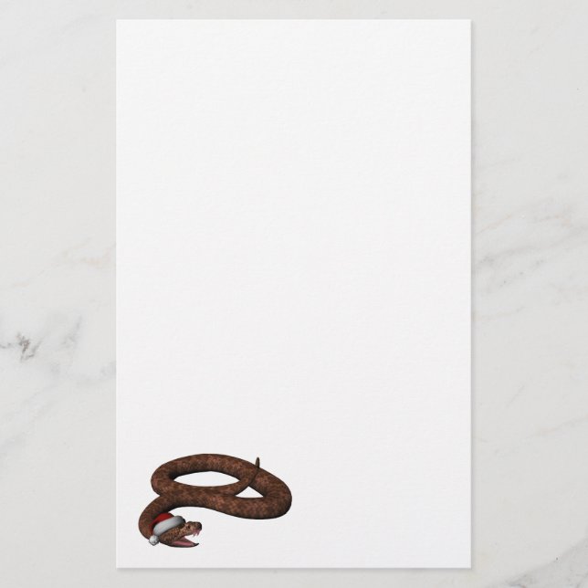 Papier Crotale Avec Le Chapeau Du Père Noël (Devant)