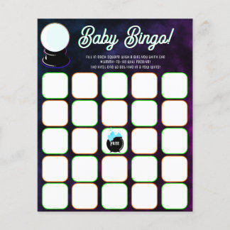 Papier Crystal Ball Baby Bingo
