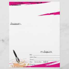 Papier Cuisine de pâte à whisky de couleur personnalisée 