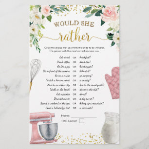 Papier Cuisine Fête des mariées Voudrait Elle Plutôt Jeux