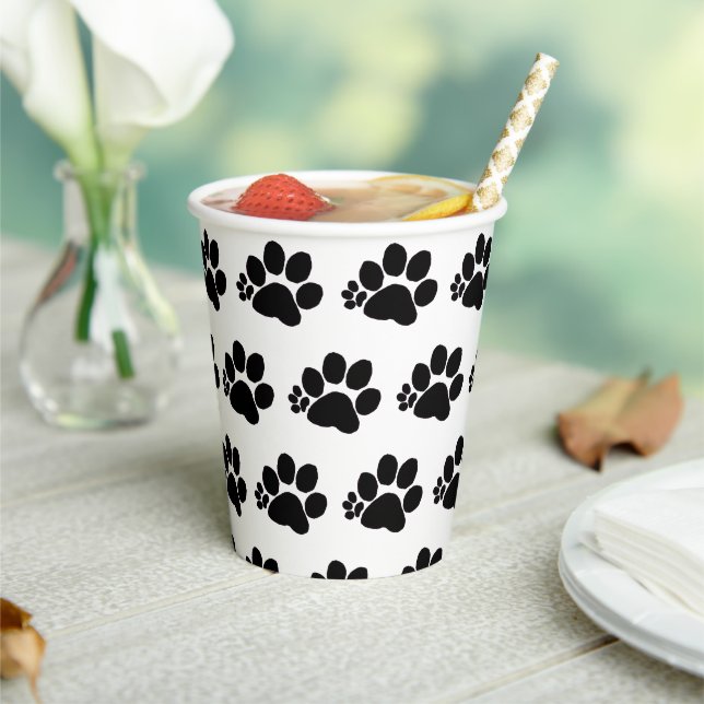 Papier-Cup - Muster für Polydaktylpfähle Pappbecher (In Situ)
