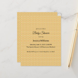 Papier Cute Boho Baby shower Sexe Neutre, Personnalisable