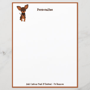 Papier Cute Chihuahua Chien Chien Chien Puppy Animaux Per