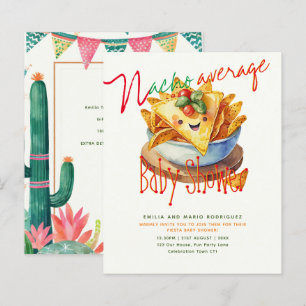 Papier Cute Fiesta Nacho BUDGET Baby shower moyen