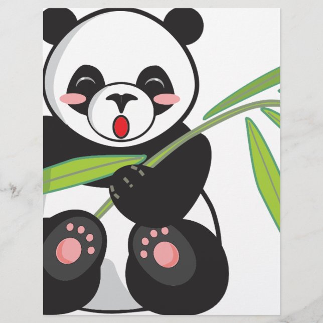 Papier Cute Panda (Devant)